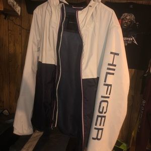 Tommy Hilfiger zip up wind breaker